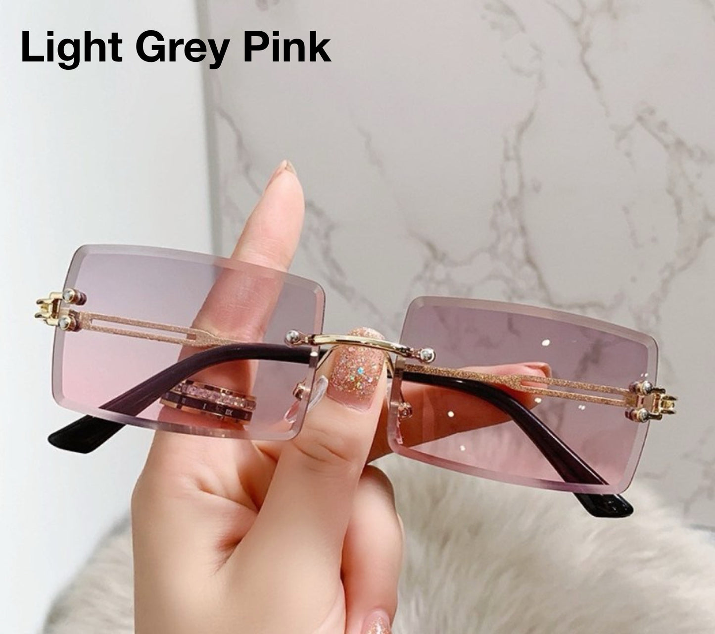 GRADIENT VISION™ Rimless Cubed Sunglasses (80% OFF ENDS TODAY!)