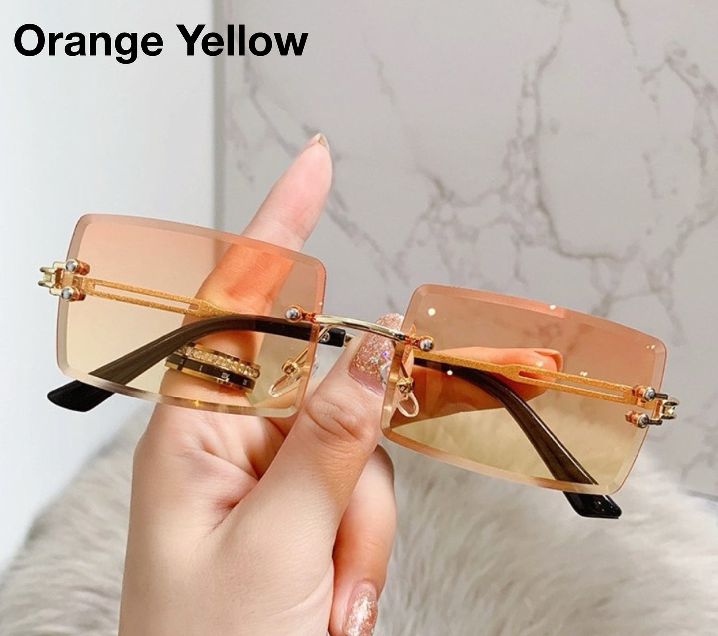 GRADIENT VISION™ Rimless Cubed Sunglasses (80% OFF ENDS TODAY!)