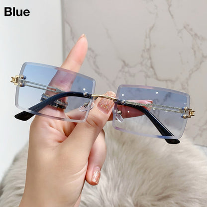 GRADIENT VISION™ Rimless Cubed Sunglasses (80% OFF ENDS TODAY!)