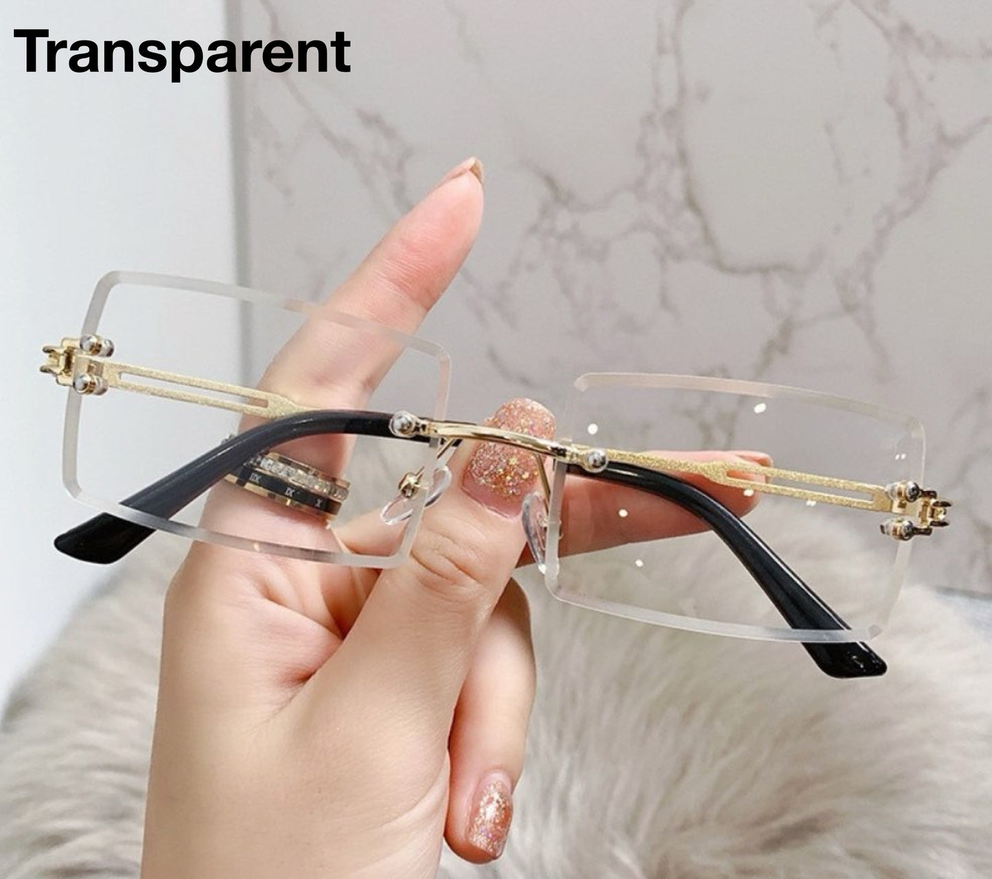 GRADIENT VISION™ Rimless Cubed Sunglasses (80% OFF ENDS TODAY!)