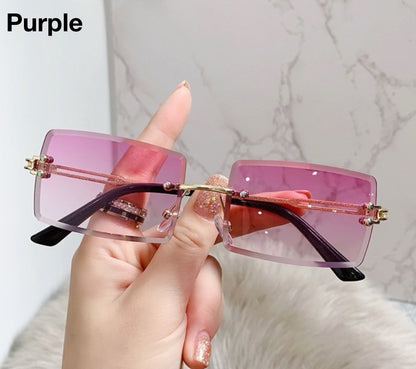 GRADIENT VISION™ Rimless Cubed Sunglasses (80% OFF ENDS TODAY!)